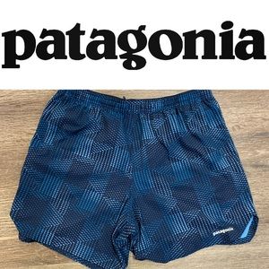 Patagonia Men’s Blue Running Shorts Medium 5”